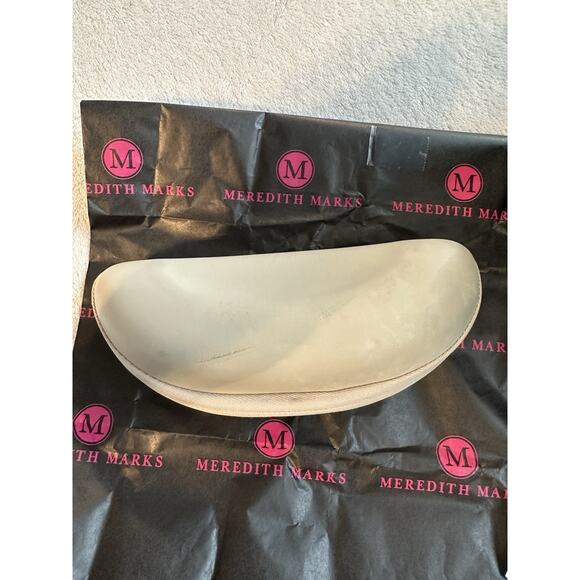 GIORGIO ARMANI Sunglasses Italy Beige Marble Owned By Meredith Marks Of RHOSLC
